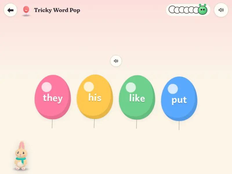 Tricky Words: pop the common exception words a child needs to read on sight